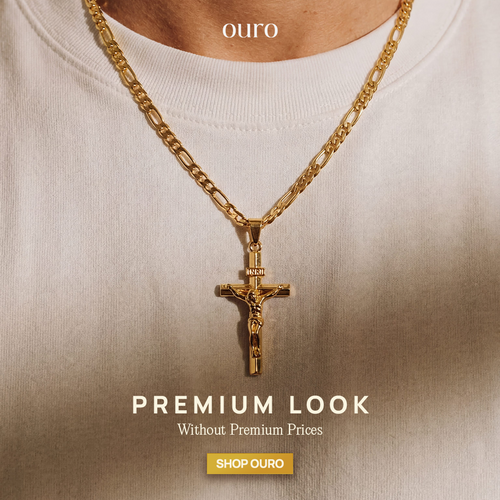 Vintage 14K Gold Crucifix