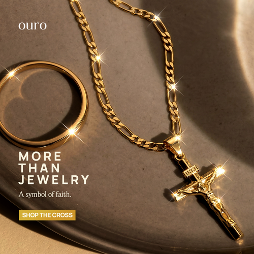Vintage 14K Gold Crucifix