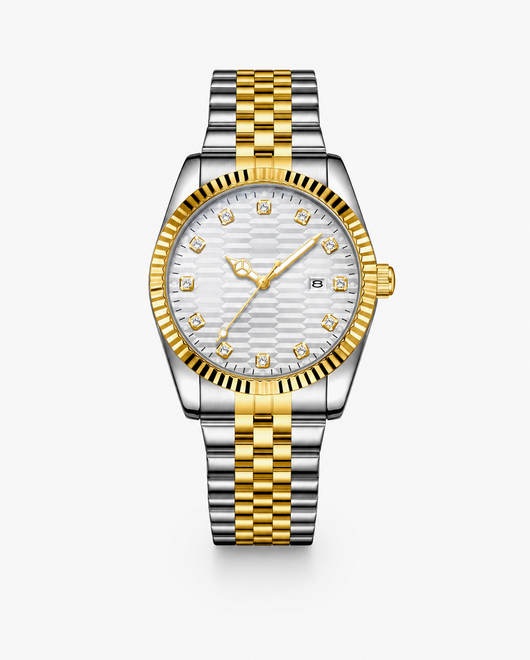 Ouro Royalist Watch (Silver Dial)