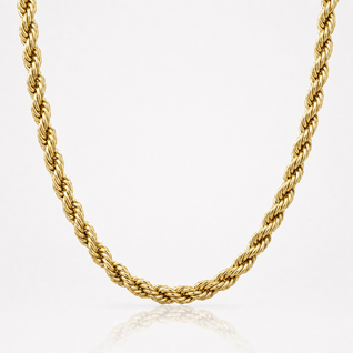 14K Gold Rope Chain