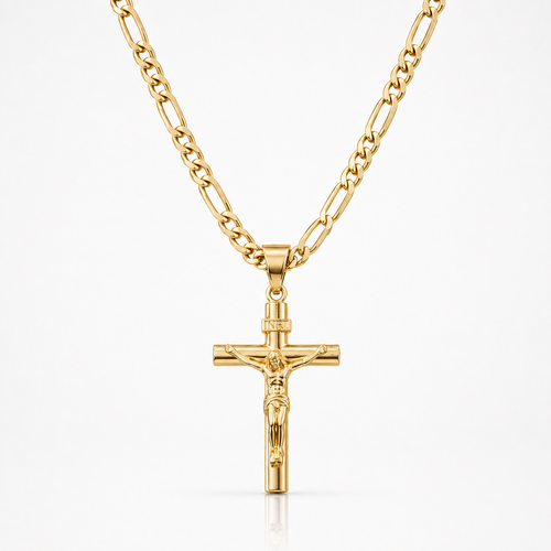 Vintage 14K Gold Crucifix