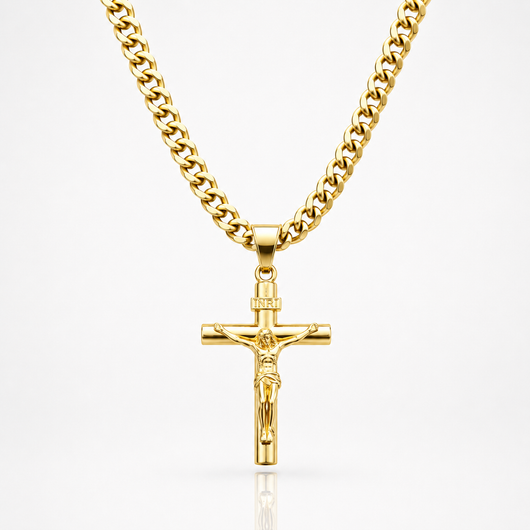 Vintage 14K Gold Crucifix