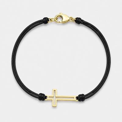 Outlined Saint Noir Bracelet (Gold)