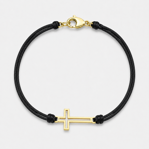 Outlined Saint Noir Bracelet (Gold)