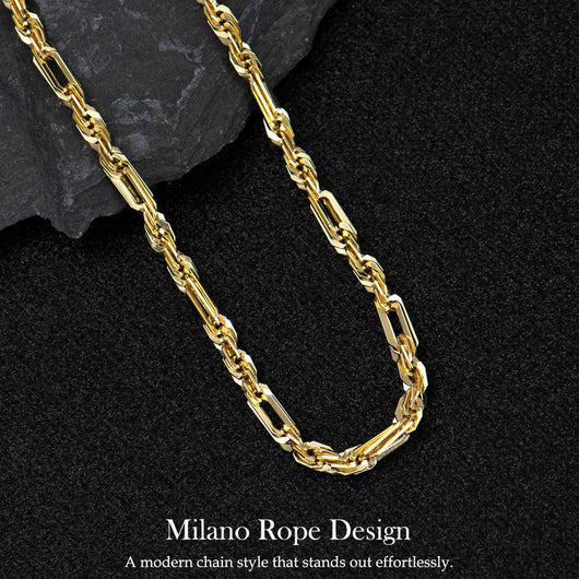 Milano Gold Rope Chain