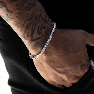 Iced Tennis Bracelet